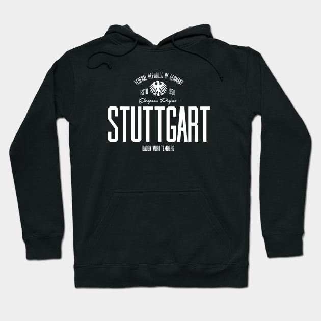 Germany, Stuttgart Hoodie by NEFT PROJECT